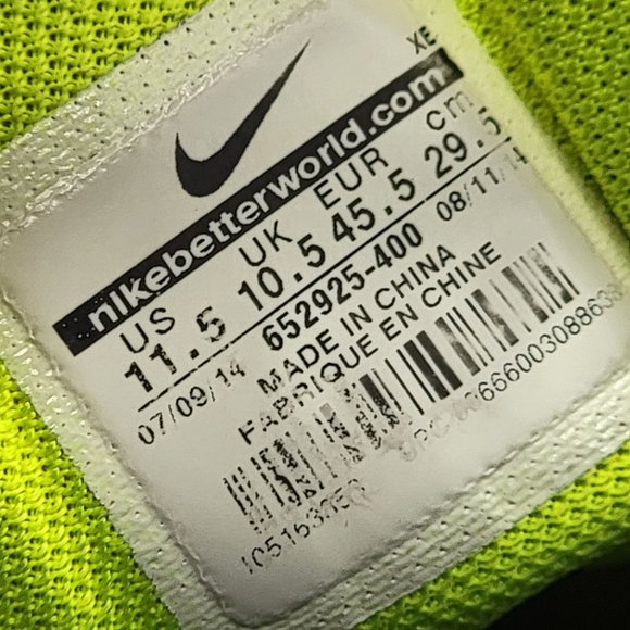 Nike Mens Air Zoom Pegasus 31 652925-400 Blue Running Shoes Sneakers Size 11.5 main image 4